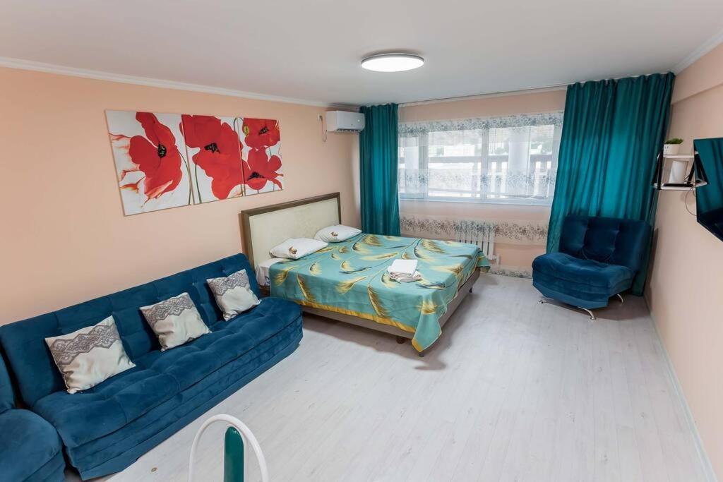 Квартира С Видом На Горы Almaty Eksteriør bilde